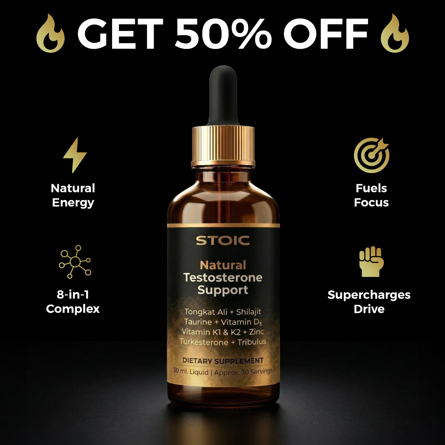 Natural Testosterone Support Complex